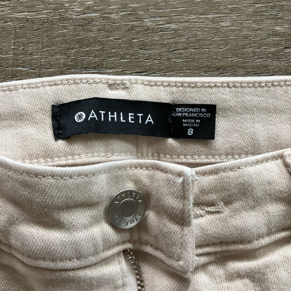 Athleta Women's Cream Jeans